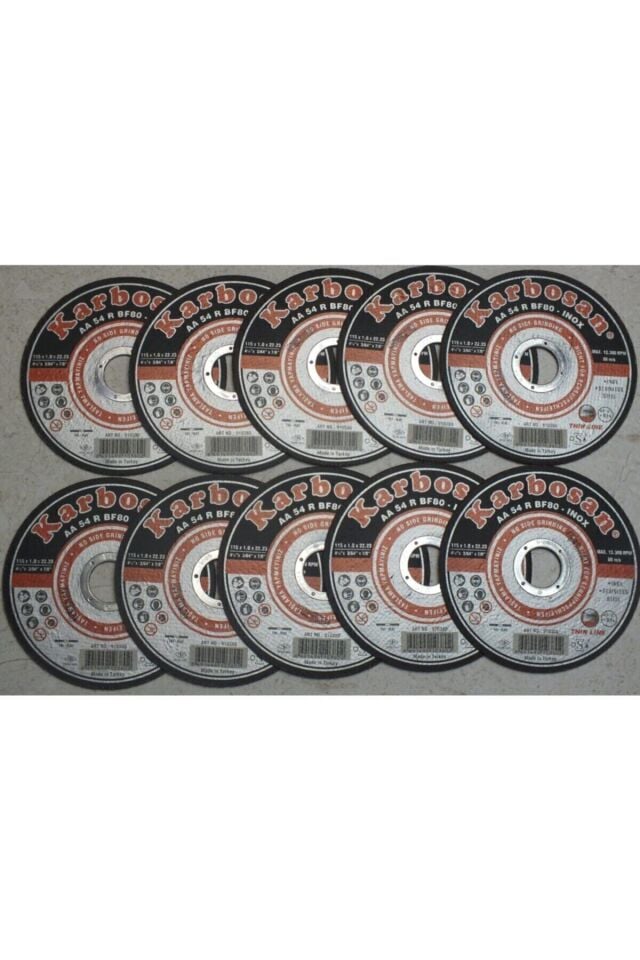 115X1.0X22 METAL INOX KESME TAŞI