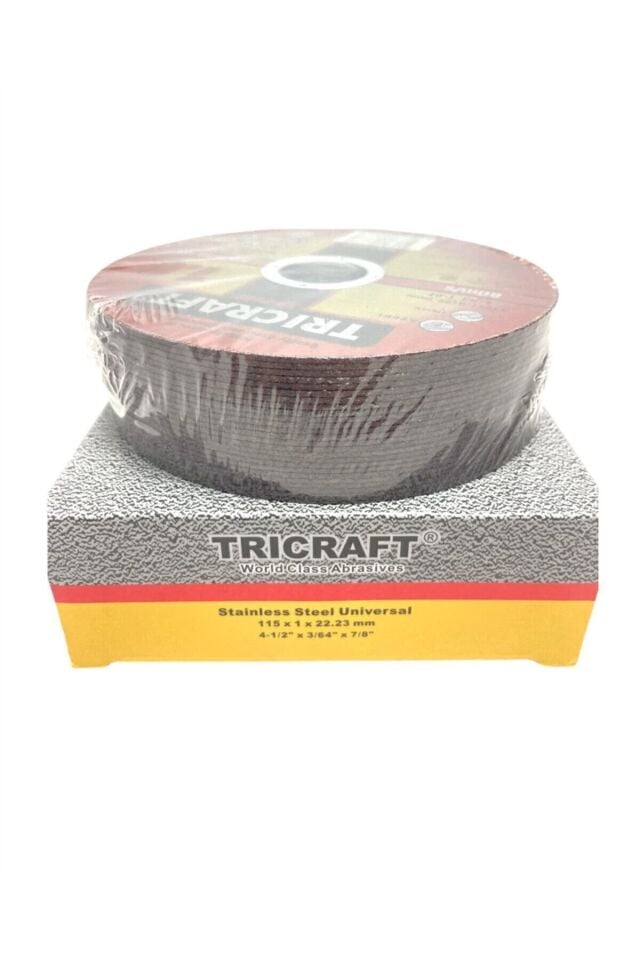 Metal Kesme Inox Metal Kesici Taş 115x1.0x22 Mm 25'li Set Paket 5 Yıl